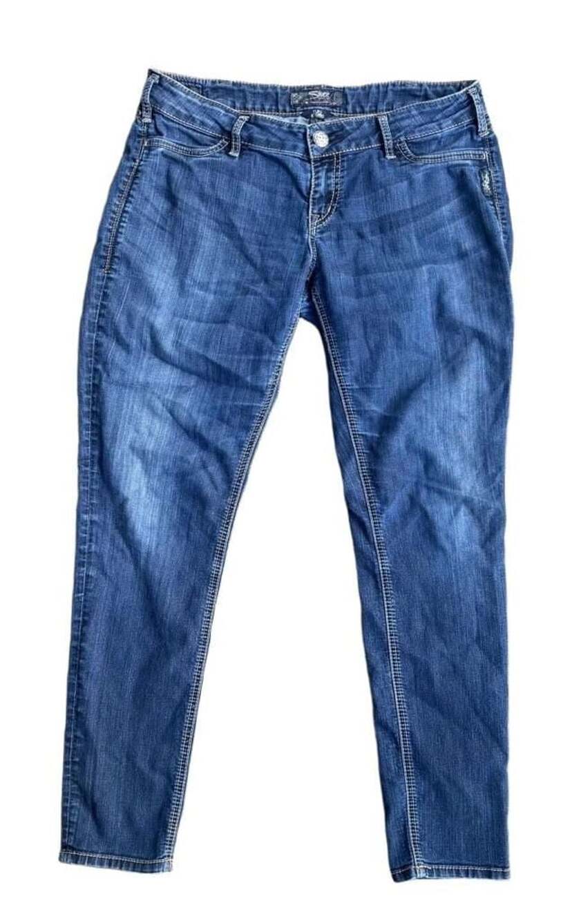 Silver Jeans Co. Suki Slim Jeans Dark Wash W31 / L31